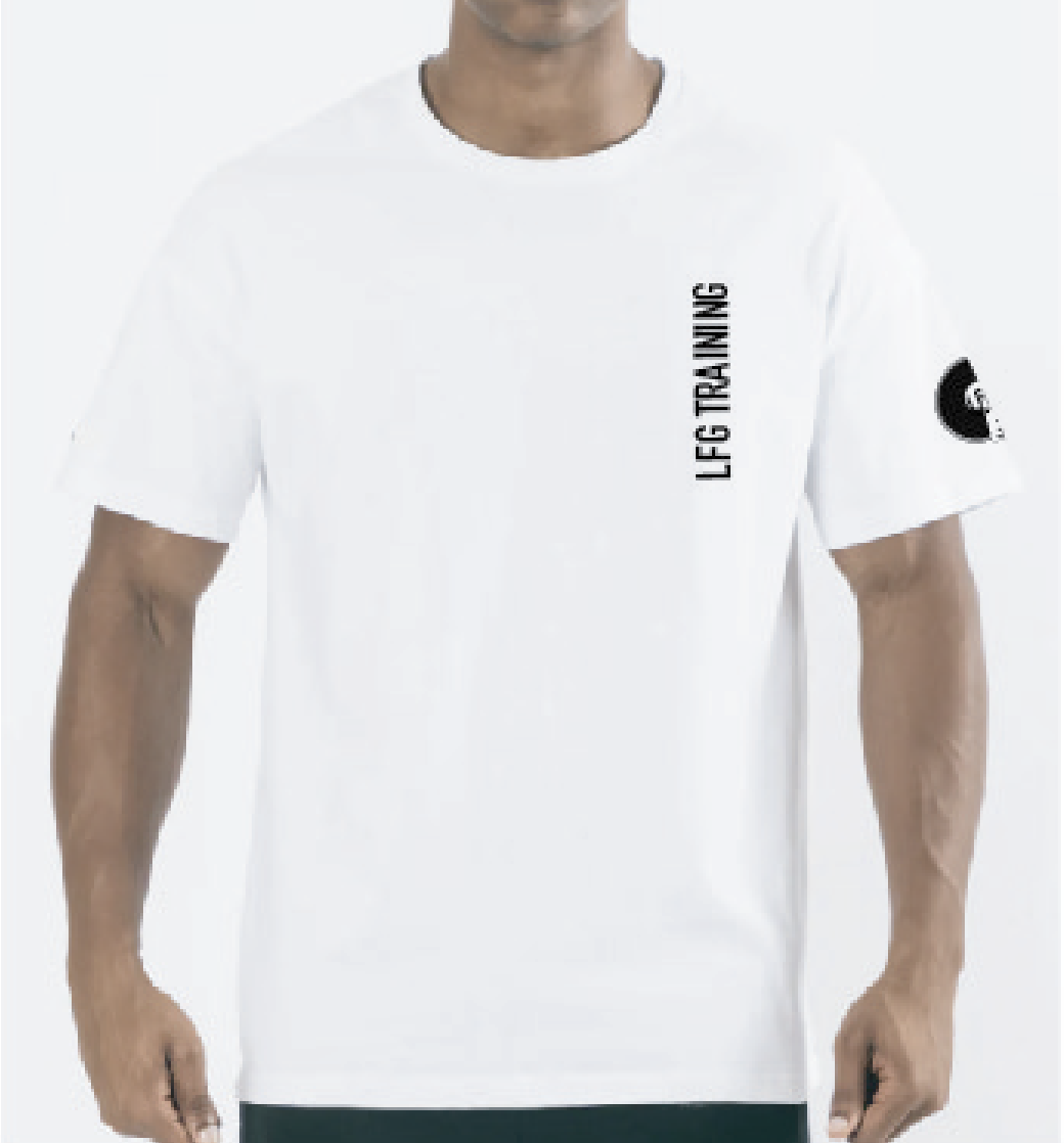 WHITE LFG TRAINING TEE Main Image